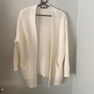 White knit Cardigan
